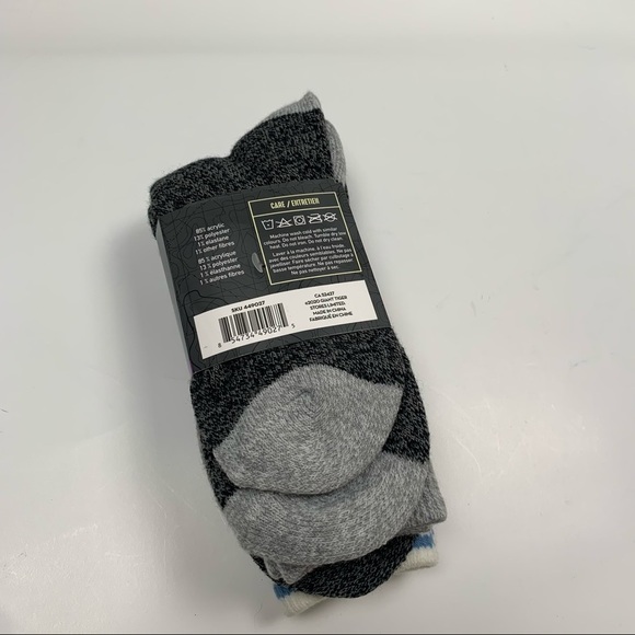 MOUNTAIN Ridge 2 Pairs Thermal Socks Sz 9-11 New - Picture 4 of 5